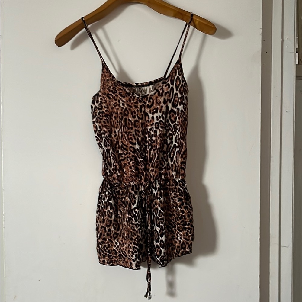 Cute Leapord Print Romper